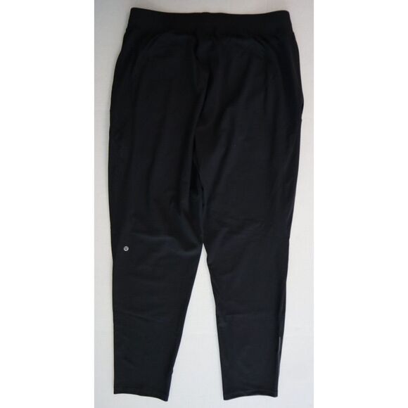 Lululemon Athletica M5399S Men's Sz Large Black Twill Chill Pants - Picture 2 of 16